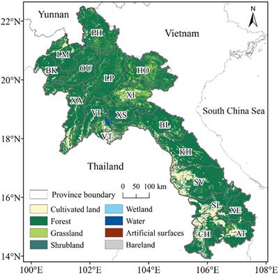 A landscape-based ecological hazard evaluation and characterization of influencing factors in Laos